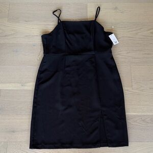 Nine West Black Mini Dress with Adjustable Straps